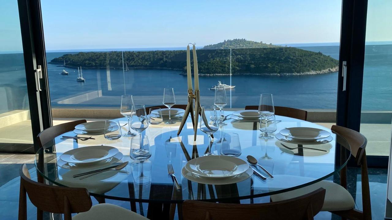 New&Luxury Apartment With An Outstanding View - Bombii Blue Dubrovnik Ngoại thất bức ảnh
