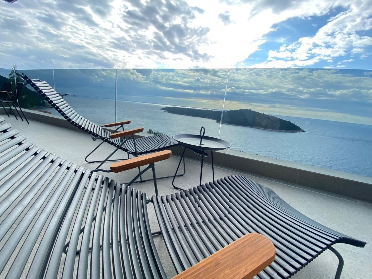 New&Luxury Apartment With An Outstanding View - Bombii Blue Dubrovnik Ngoại thất bức ảnh